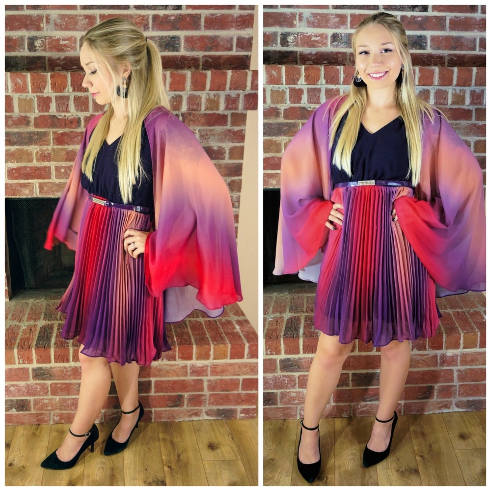 Rouge Romance & Love Spells Pleated Mini Dress - Picture 8 of 9